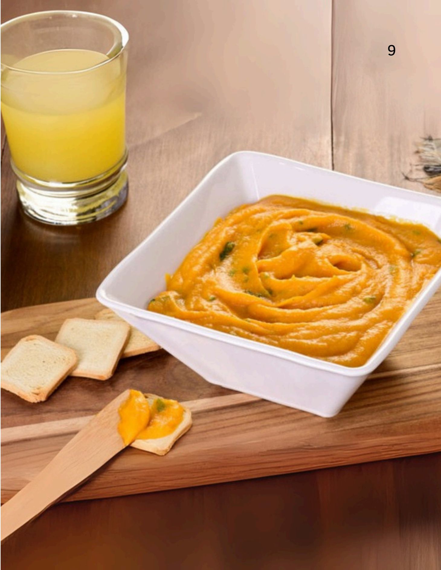 Patê de Cenoura com Alho
