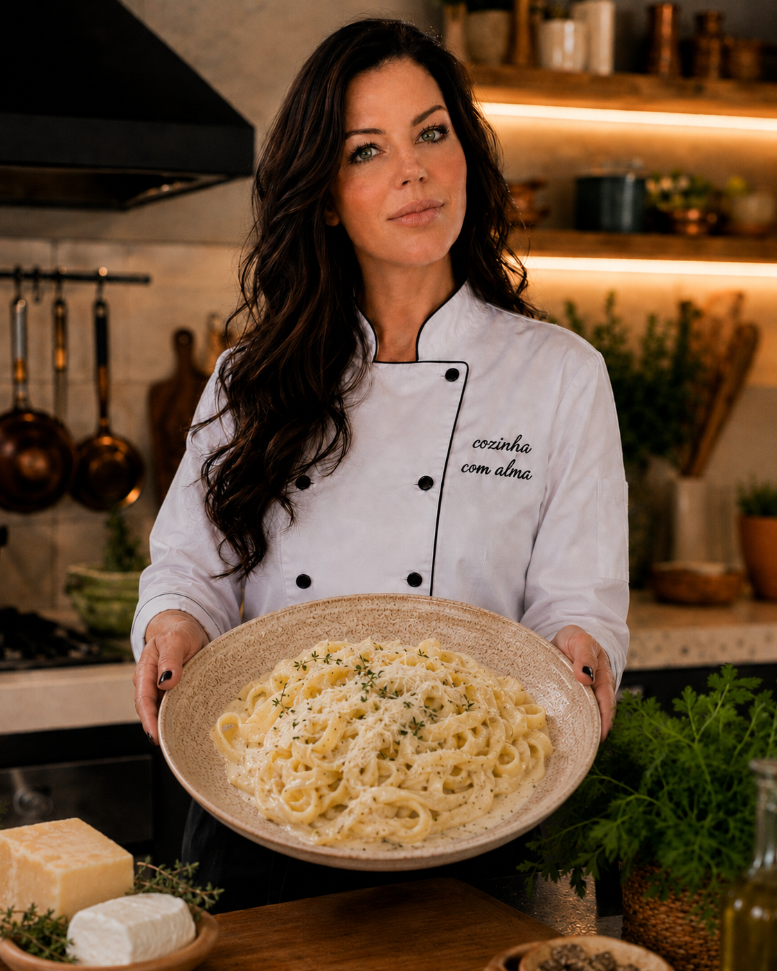 Fettucine al Formaggio di Capra